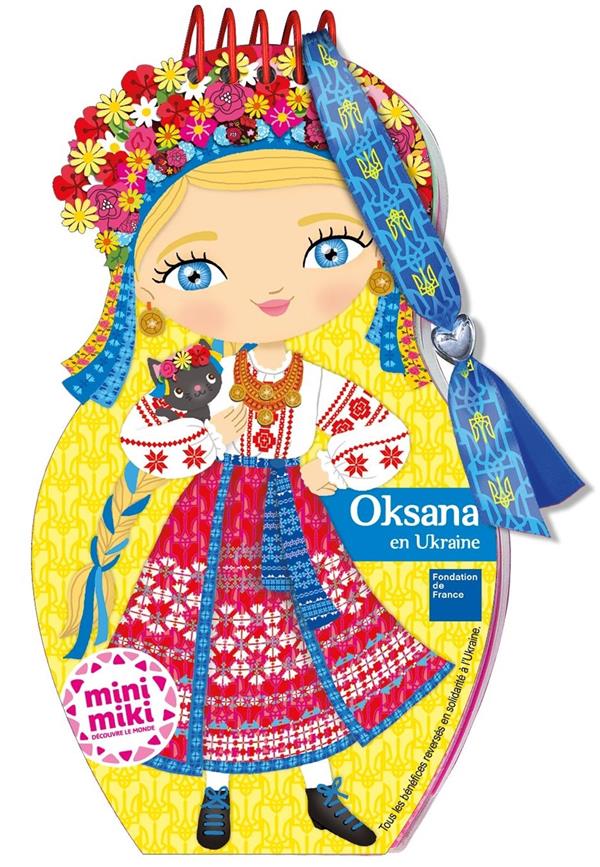 MINIMIKI - CARNET CREATIF - OKSANA EN UKRAINE