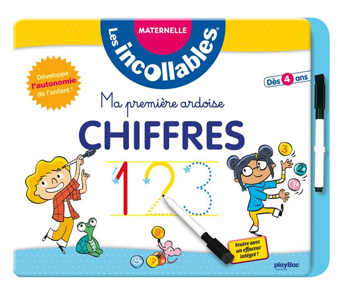 LES INCOLLABLES - MA PREMIERE ARDOISE - CHIFFRES