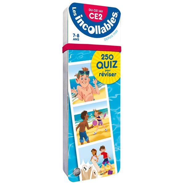 LES INCOLLABLES - 250 QUIZ POUR REVISER - DU CE1 AU CE2