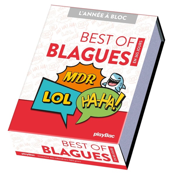 CALENDRIER BEST OF BLAGUES EN 365 JOURS - L'ANNEE A BLOC