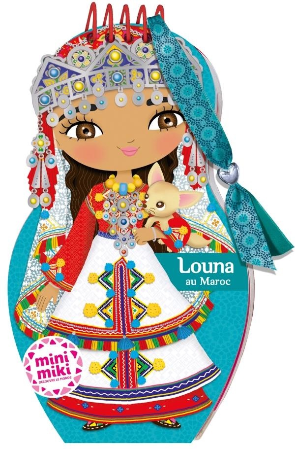 MINIMIKI - CARNET CREATIF - LOUNA AU MAROC NOUVELLE EDITION - 2025