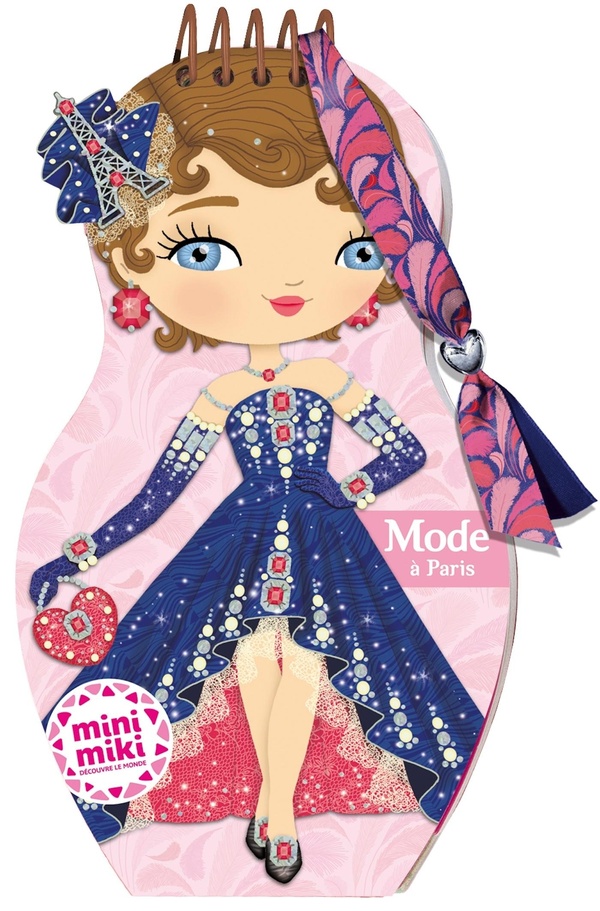 MINIMIKI - CARNET CREATIF - MODE A PARIS