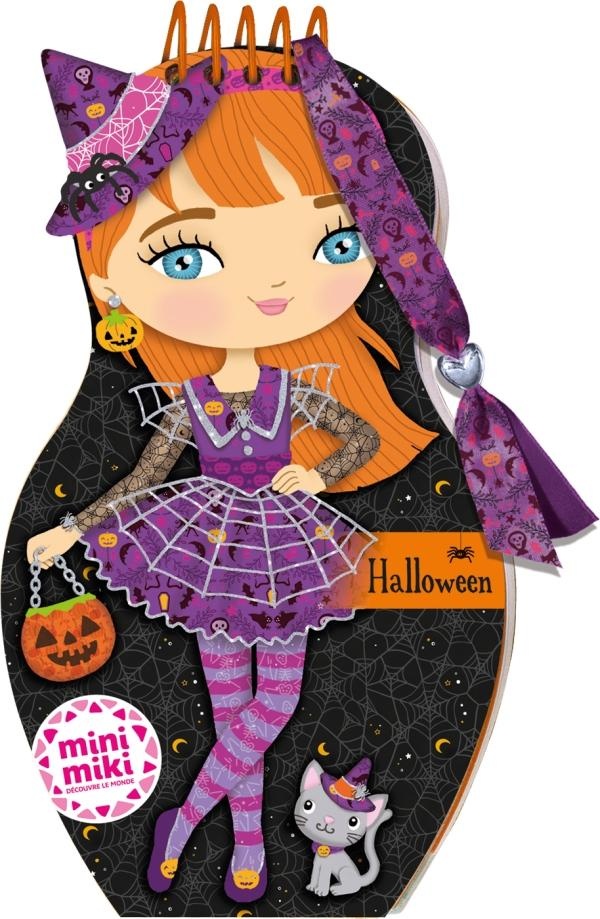 MINIMIKI - CARNET CREATIF - HALLOWEEN