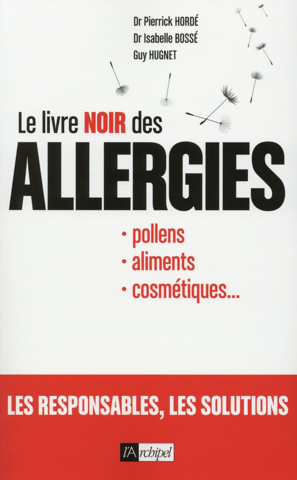 LE LIVRE NOIR DES ALLERGIES