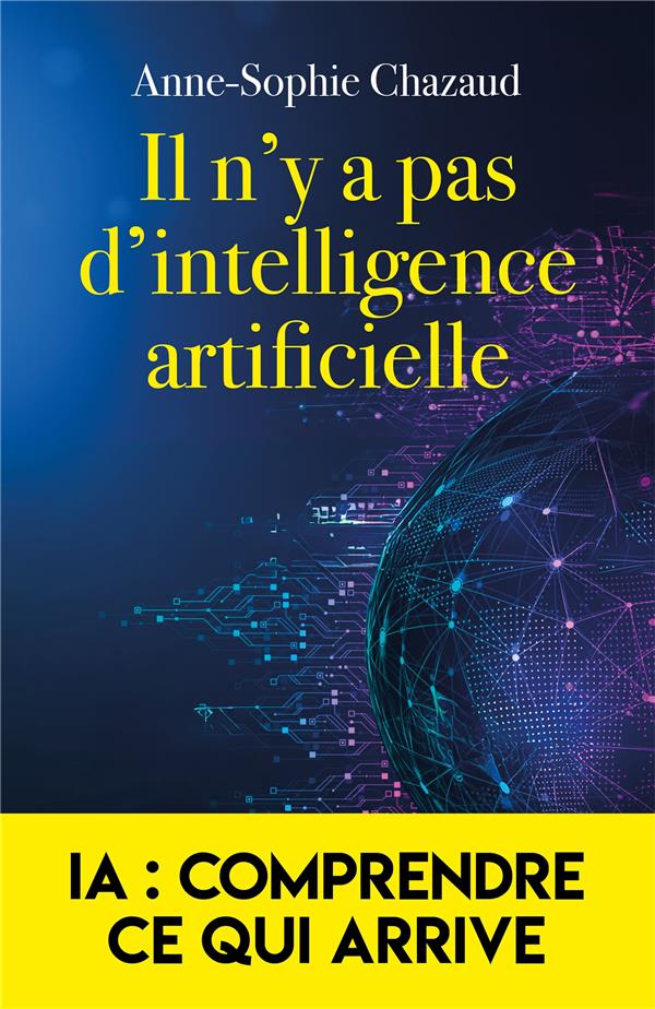 IL N'Y A PAS D'INTELLIGENCE ARTIFICIELLE - IA : COMPRENDRE CE QUI ARRIVE