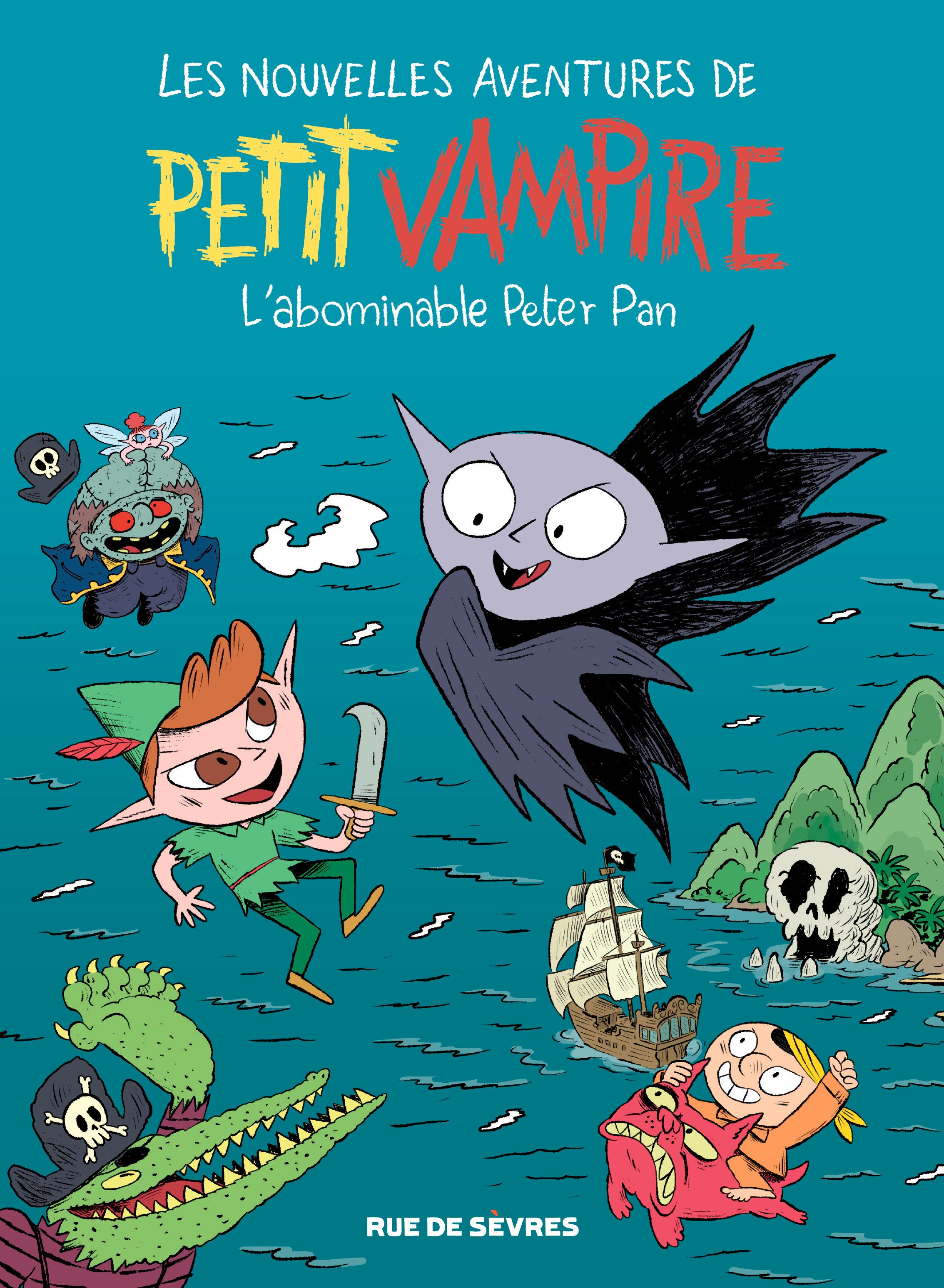 PETIT VAMPIRE (BD) - LES NOUVELLES AVENTURES DE PETIT VAMPIRE T3 - L'ABOMINABLE PETER PAN