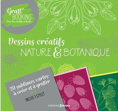 GRATT'BOOKING DESSINS CREATIFS NATURE & BOTANIQUE
