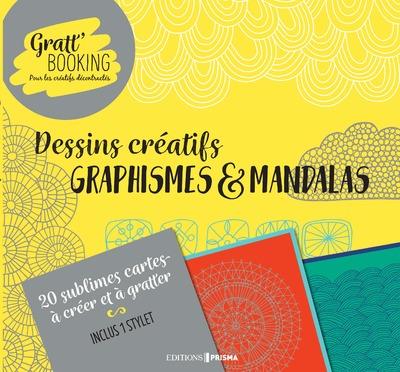 GRATT'BOOKING DESSINS CREATIFS GRAPHISMES & MANDALAS