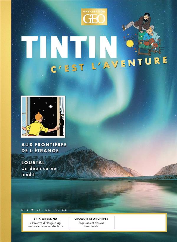 TINTIN - C'EST L'AVENTURE 6 - AUX FRONTIERES DE L'ETRANGE