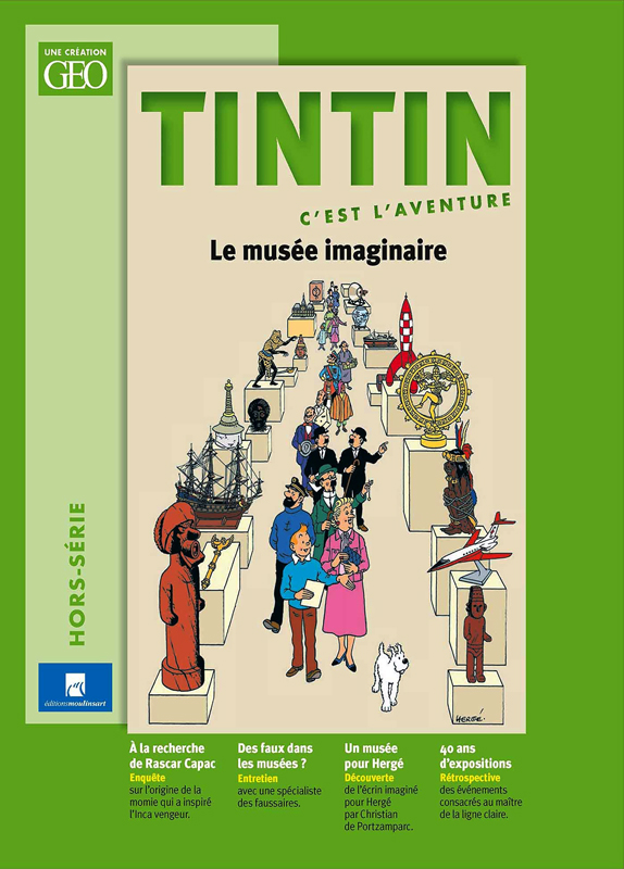 TINTIN HORS-SERIE LE MUSEE IMAGINAIRE