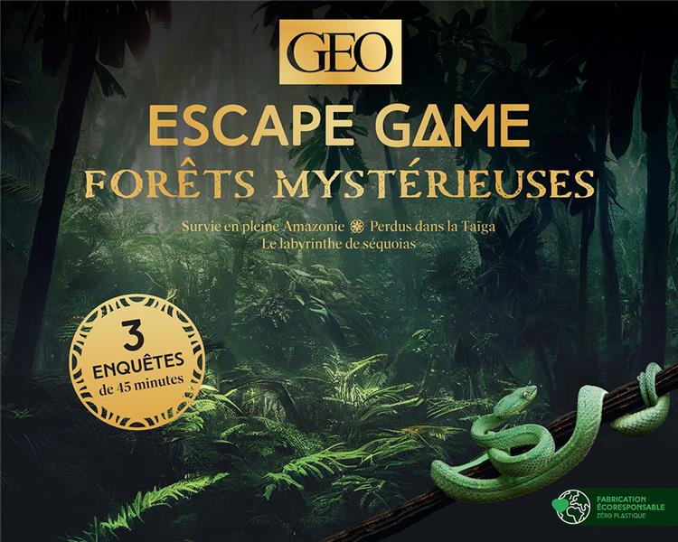 ESCAPE GAME GEO - FORETS MYSTERIEUSES