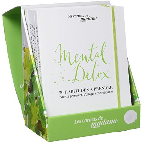 PRESENTOIR "GUIDE BIEN-ETRE MENTAL DETOX" CONTENANT 5 EX. DU 9782810508099 (G001