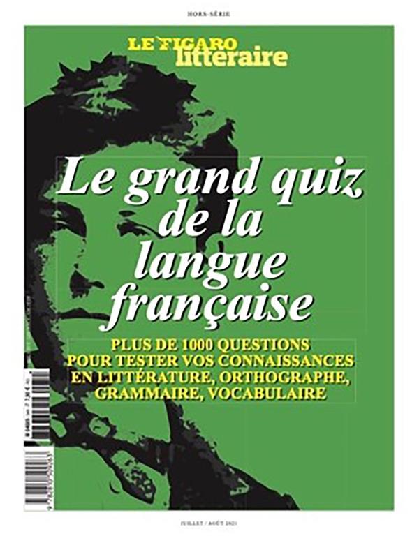 LANGUE FRANCAISE : LE GRAND QUIZ DE LA RENTREE 2023