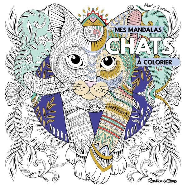 MANDALAS A COLORIER : CHATS