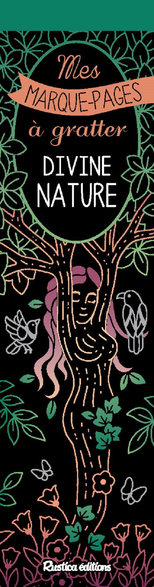 MES MARQUE-PAGES A GRATTER DIVINE NATURE