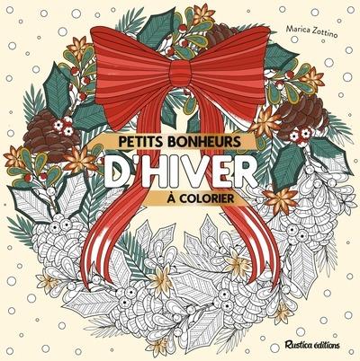 PETITS BONHEURS D'HIVER A COLORIER