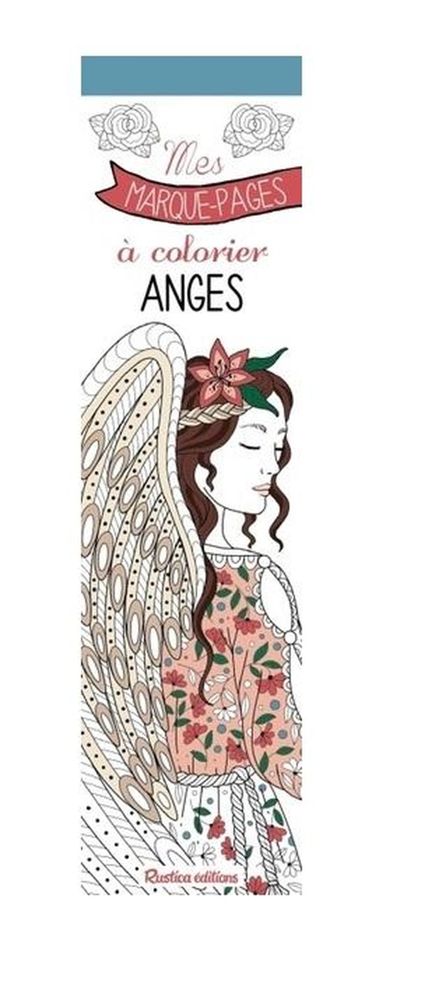 MES MARQUE-PAGES A COLORIER : ANGES