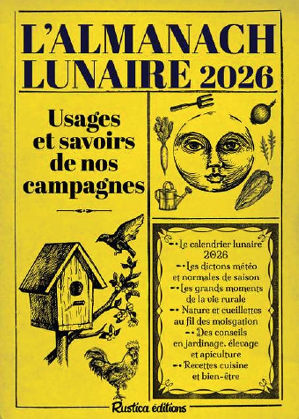 ALMANACH LUNAIRE DES USAGES ET SAVOIRS DE NOS CAMPAGNES 2026