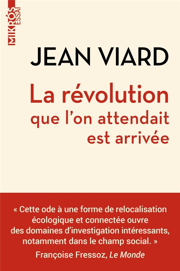 LA REVOLUTION QUE L'ON ATTENDAIT EST ARRIVEE