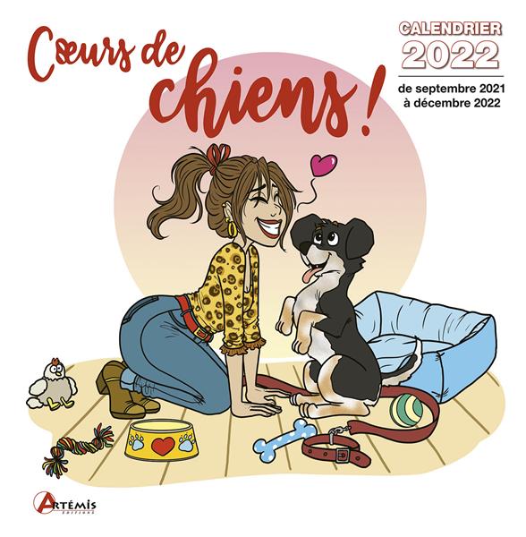 CALENDRIER COEURS DE CHIEN 2022