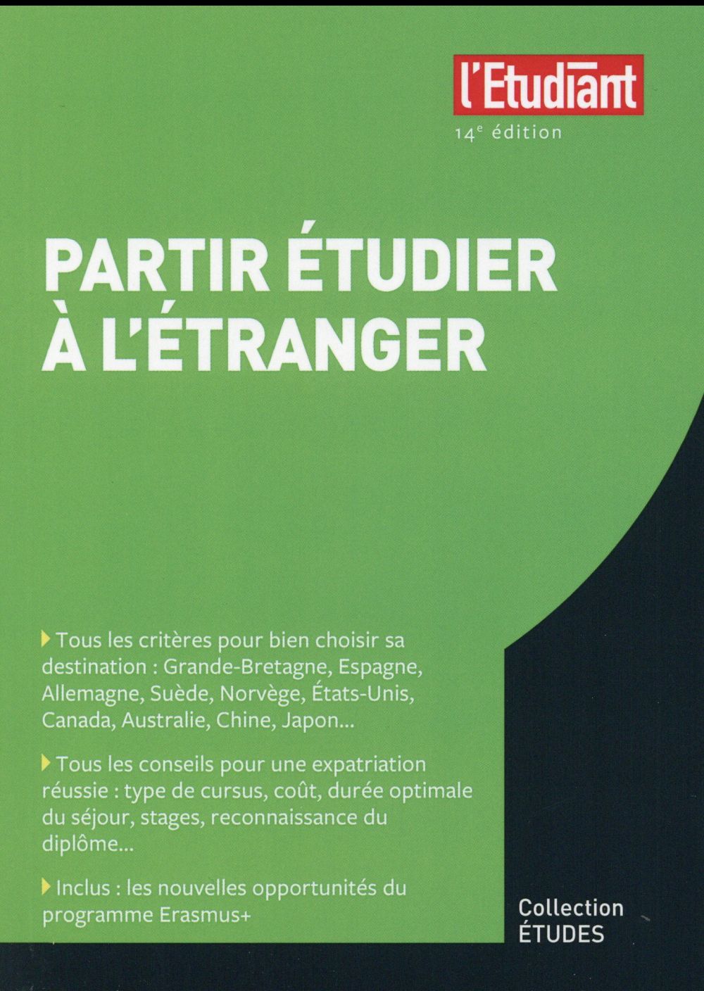 PARTIR ETUDIER A L'ETRANGER 14E EDITION