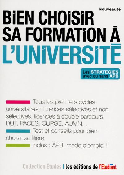 BIEN CHOISIR SA FORMATION A L'UNIVERSITE