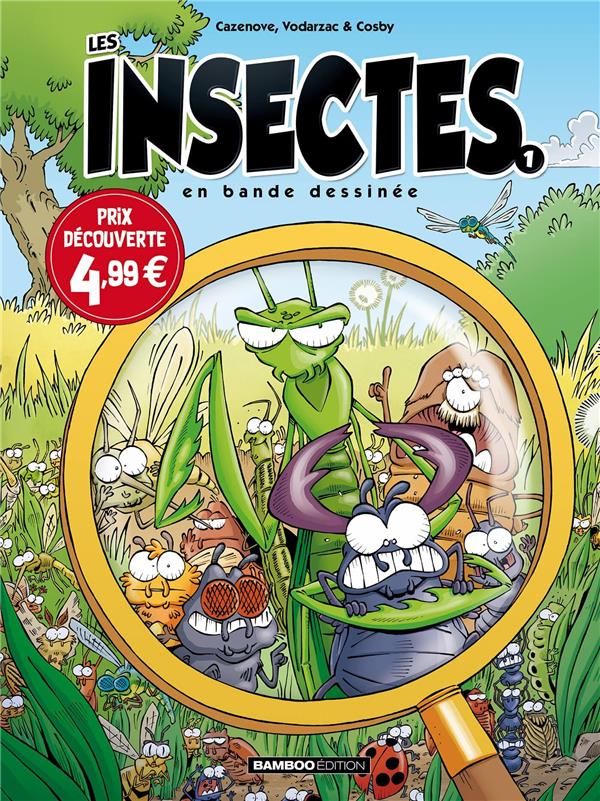 LES INSECTES EN BD - TOME 01 - TOP HUMOUR 2021