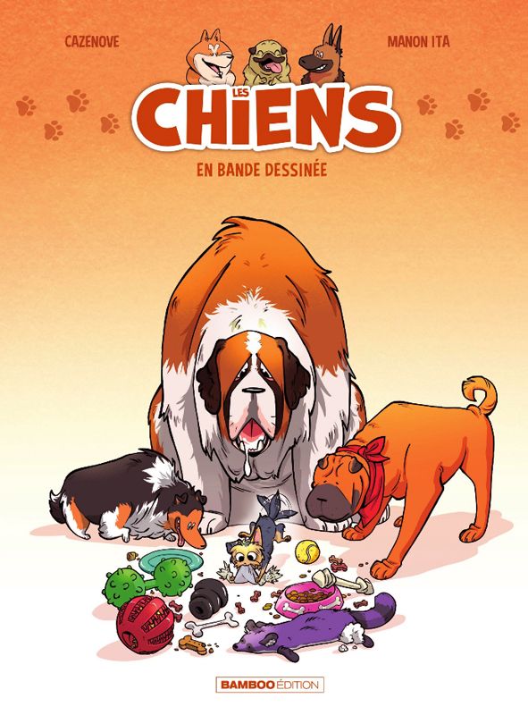 LES CHIENS EN BD - TOME 01