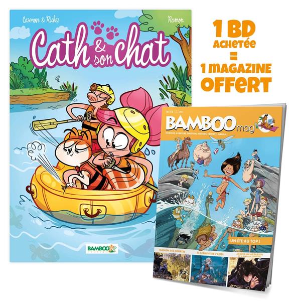 CATH ET SON CHAT - TOME 03 + BAMBOO MAG OFFERT