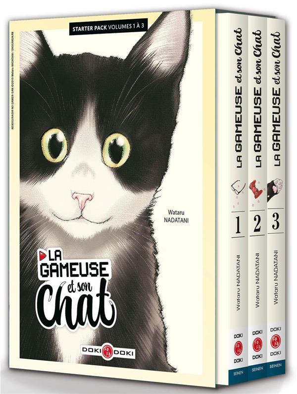 LA GAMEUSE ET SON CHAT - STARTER PACK VOL. 01-03