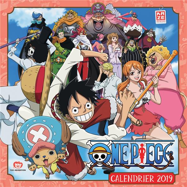 CALENDRIER 2019 ONE PIECE