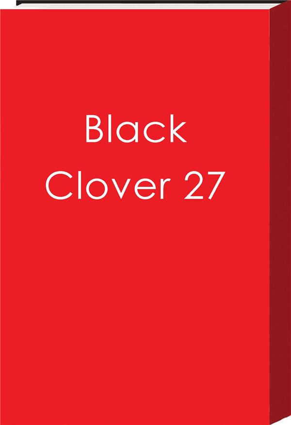 BLACK CLOVER T27