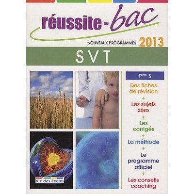 REUSSITE BAC 2013 SVT TERMINALE S