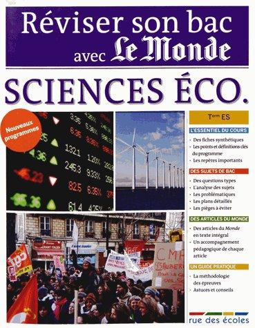 REVISER SON BAC AVEC LE MONDE - SCIENCES ECONOMIQUES