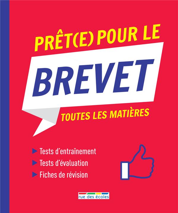 PRET(E) POUR LE BREVET - TOUTES LES MATIERES