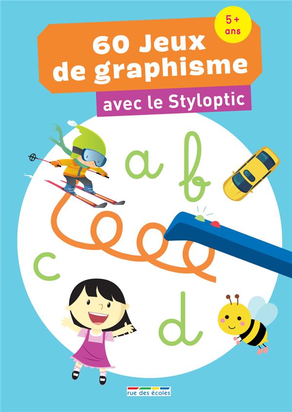 60 JEUX DE GRAPHISME AVEC STYLOPTIC 5 ANS +