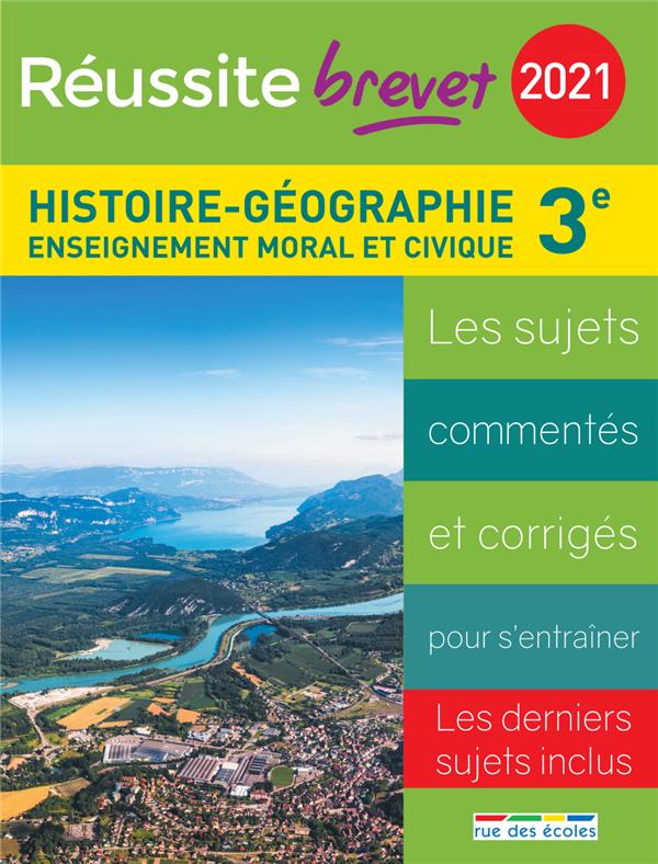 REUSSITE-BREVET 2021 - BREVET HISTOIRE-GEOGRAPHIE