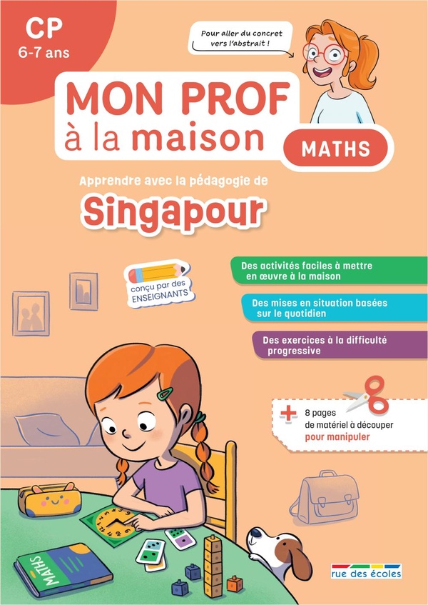 MON PROF A LA MAISON - MATHS SINGAPOUR CP - APPRENDRE AVEC LA PEDAGOGIE DE SINGAPOUR