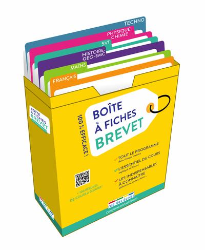 BOITE A FICHES BREVET - 180 FICHES POUR REUSSIR !