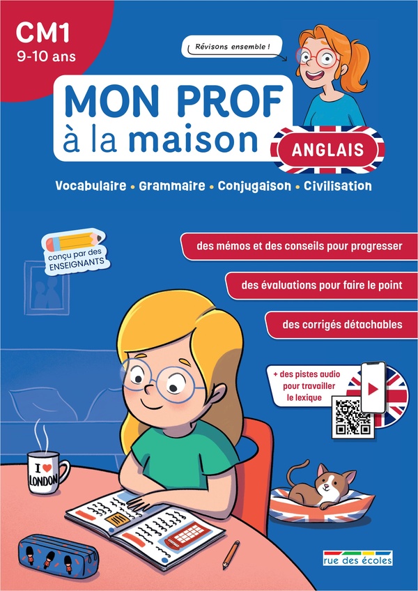 MON PROF A LA MAISON - ANGLAIS CM1 - VOCABULAIRE - GRAMMAIRE - CONJUGAISON - CIVILISATION