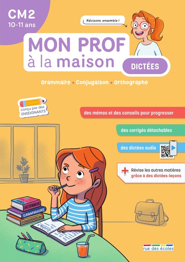 MON PROF A LA MAISON - DICTEES CM2 - GRAMMAIRE - CONJUGAISON - ORTHOGRAPHE