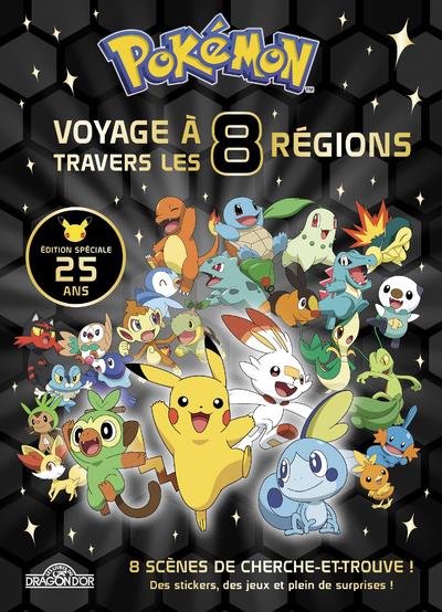 POKEMON - MON LIVRE COLLECTOR - VOYAGE A TRAVERS LES 8 REGIONS