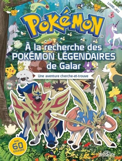 POKEMON - CHERCHE-ET-TROUVE - A LA RECHERCHE DES POKEMON LEGENDAIRES DE GALAR