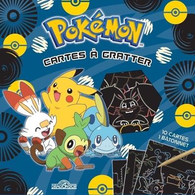 POKEMON - CARTES A GRATTER PIKACHU ET LES STARTERS DE GALAR