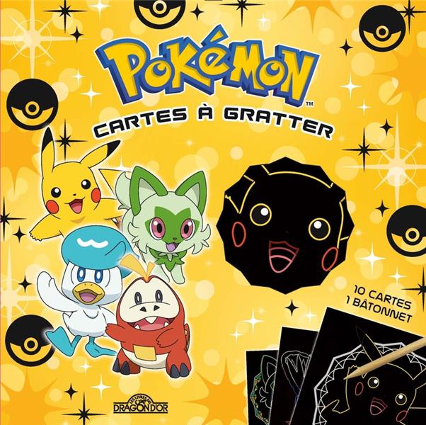 POKEMON - CARTES A GRATTER - LES NOUVEAUX POKEMON DE PALDEA