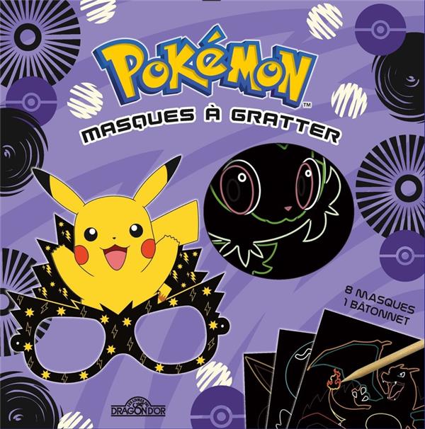 POKEMON - MASQUES A GRATTER