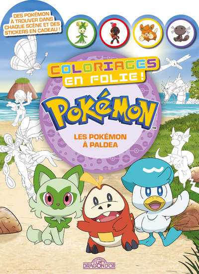 POKEMON - COLORIAGES EN FOLIE ! - LES POKEMON DE PALDEA