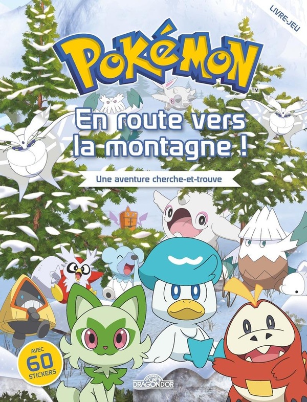 POKEMON - CHERCHE-ET-TROUVE - EN ROUTE VERS LA MONTAGNE !