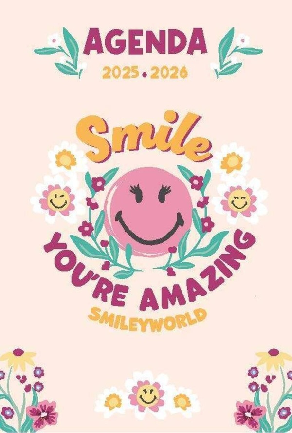 SMILEY - AGENDA 2025-2026 - HAPPINESS