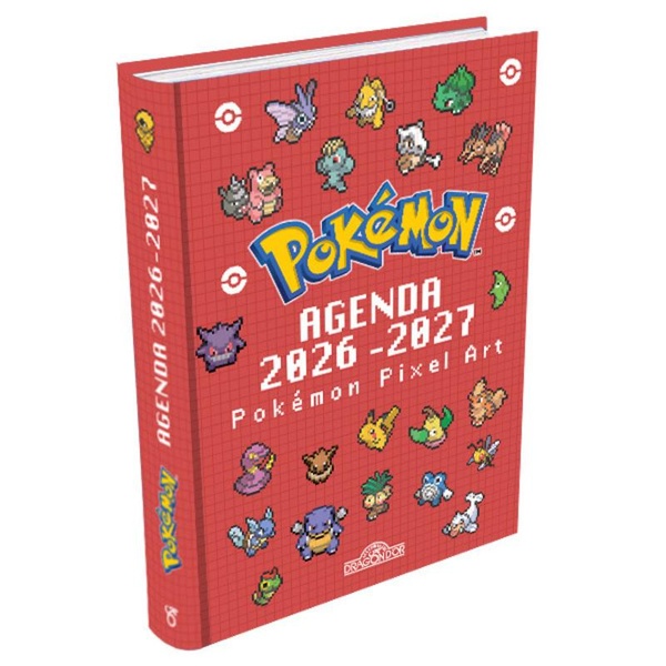 POKEMON - AGENDA PIXEL 2026-2027